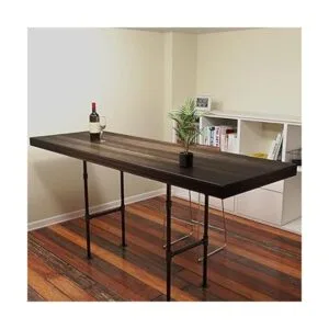 Niubid Paquete de 10 pezones de acero maleable negro de_5