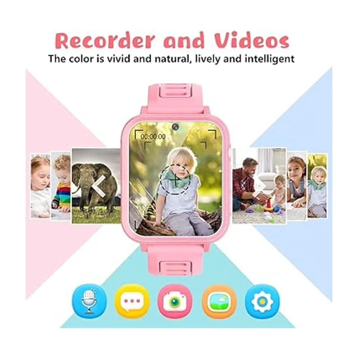 Reloj inteligente para niños reloj inteligente de 24_5