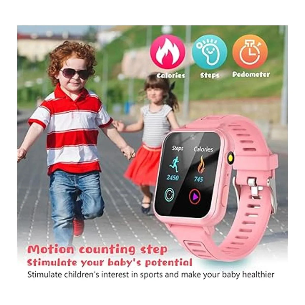 Reloj inteligente para niños reloj inteligente de 24_4