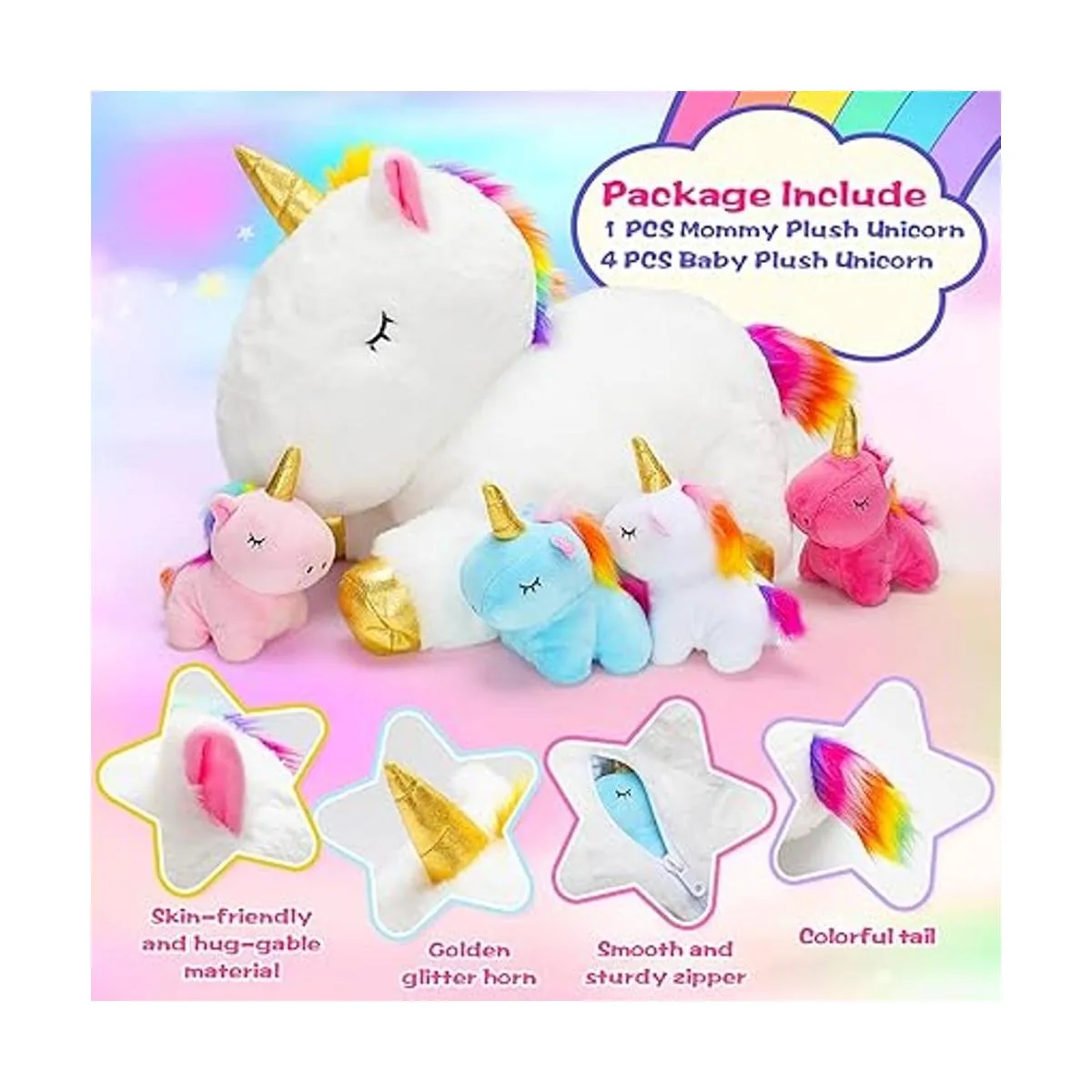 KMUYSL Juguetes de unicornio para niñas a partir de 3 4_3