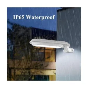 Luz de pared blanca con sensor de movimiento giratorio de_6