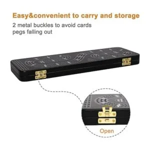 Juego de mesa de cribage 3 pistas 2 áreas de_6