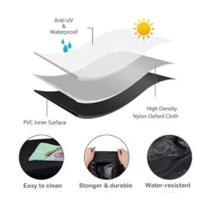 Funda de mesa de futbolín impermeable para exteriores e_2