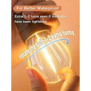 addlon Tira de luces LED para exteriores de 48 pies con_2