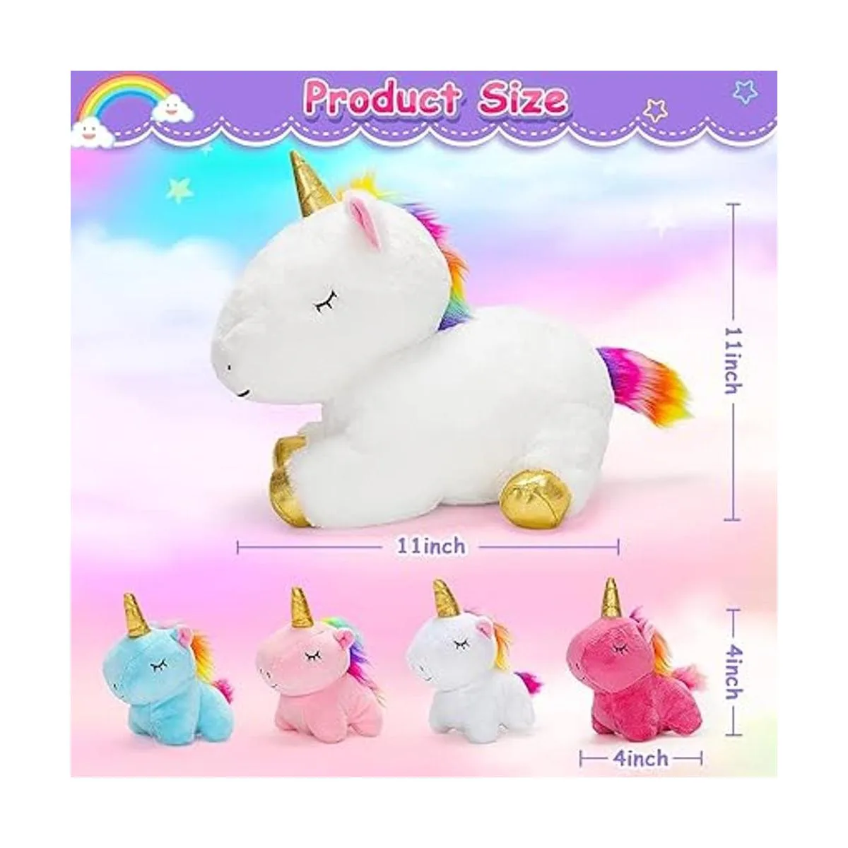 KMUYSL Juguetes de unicornio para niñas a partir de 3 4_5
