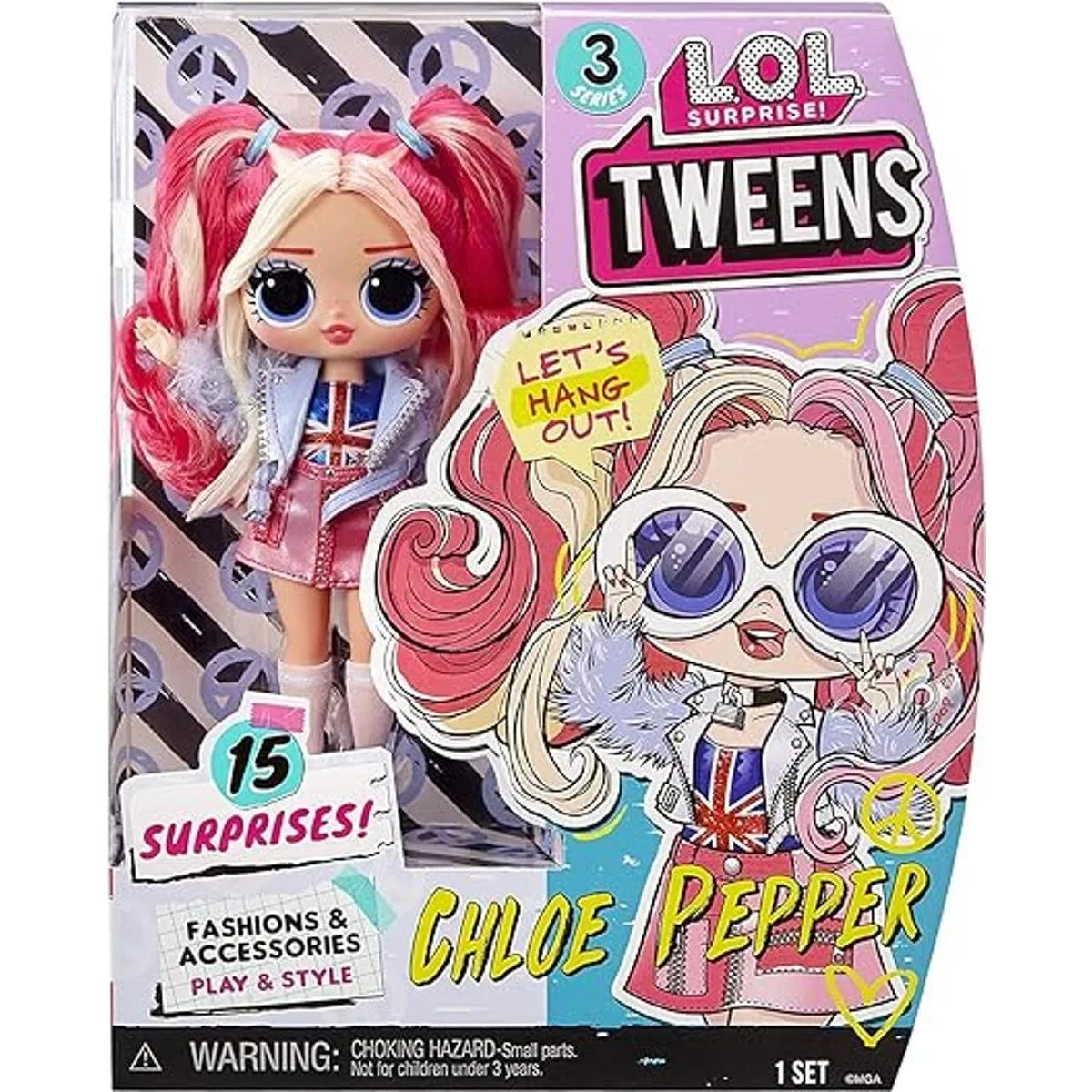 LOL Surprise Tween Series 3 Muñeca Chloe Pepper con 15_6