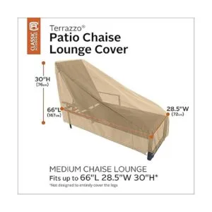 Funda para tumbonas Terrazzo de Classic Accessories M_2