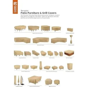 Funda para tumbonas Terrazzo de Classic Accessories M_6