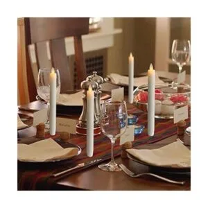 Eldnacele Velas con luz LED parpadeante para ventana_7