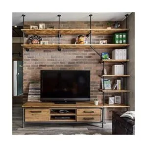 Niubid Paquete de 10 pezones de acero maleable negro de_3