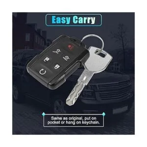 X AUTOHAUX 2 llaves de repuesto de control remoto de_7