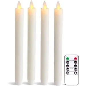 Eldnacele Velas con luz LED parpadeante para ventana_1