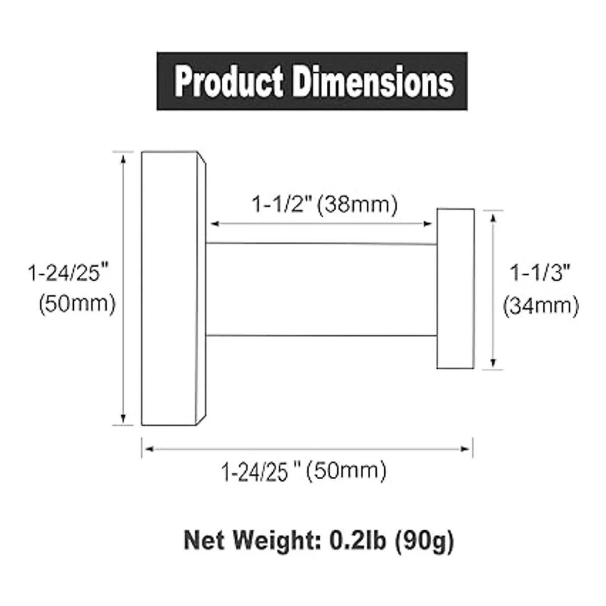 Orlif Ganchos para toallas de baño paquete de 4 ganchos_3