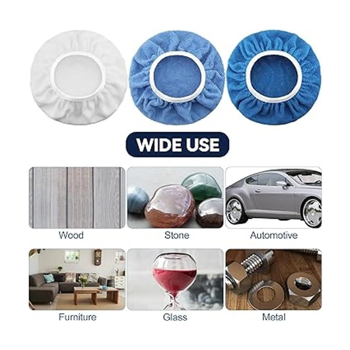 Tallew Juego de 40 capos de 9 a 10 pulgadas para cera de_7