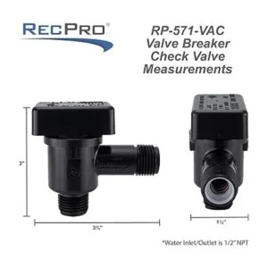 RecPro Válvula de retención de vacío RV Proteja el agua_4