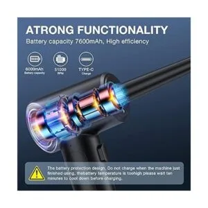 Plumero de aire comprimido 3 engranajes a 51000 rpm_3