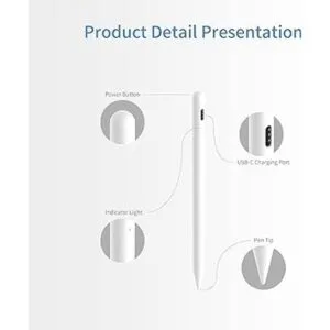 Lápiz digital Bluetooth para iPad Pro de 12.9 pulgadas 5_7