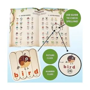 Rompecabezas de ortografía para niños 54 palabras_6