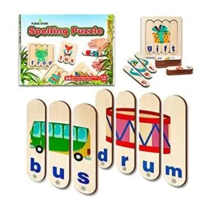 Rompecabezas de ortografía para niños 54 palabras_1