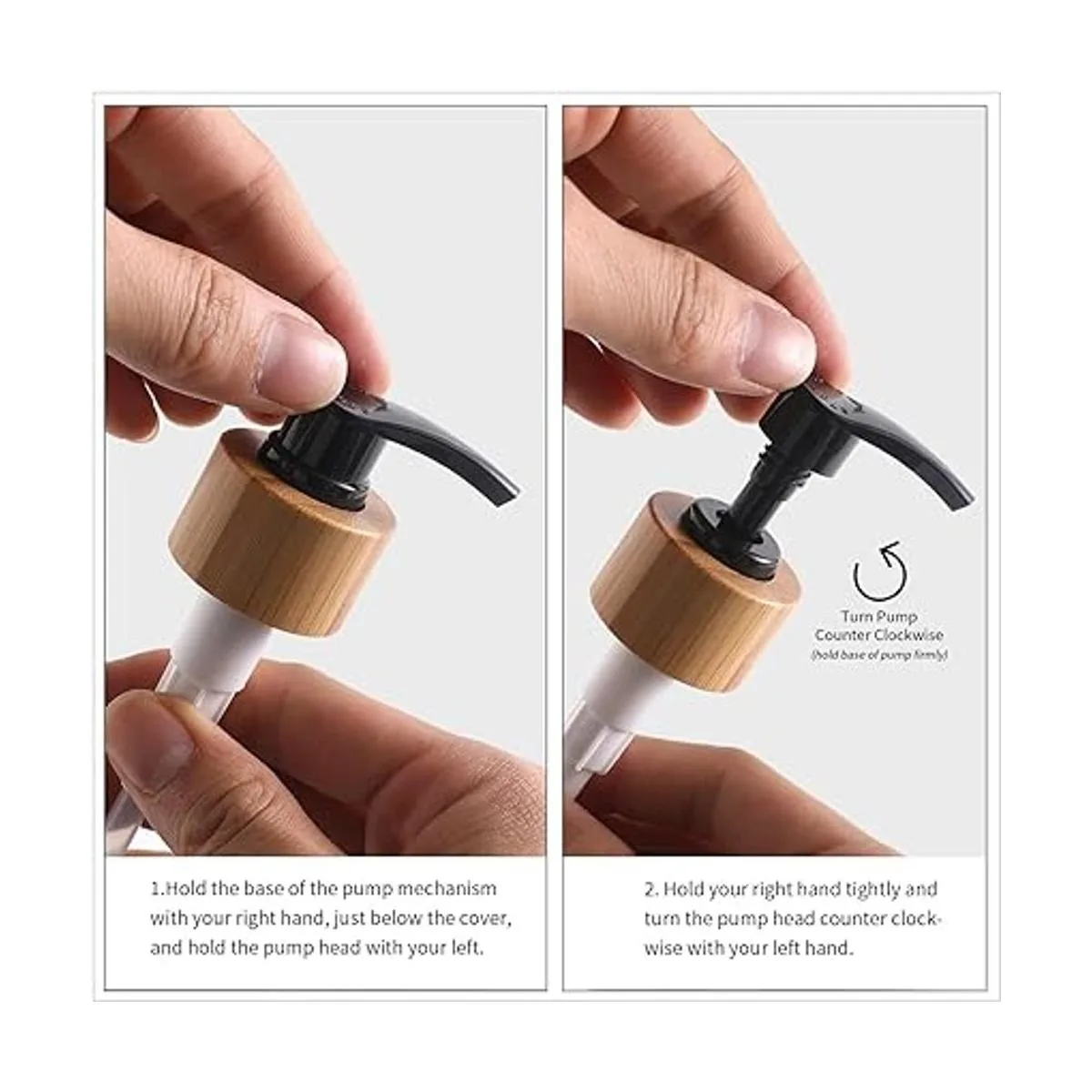 MOMEEMO Juego de dispensador de jabón blanco contiene_6