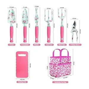 Herramientas de jardinería juego de 8 herramientas de_6