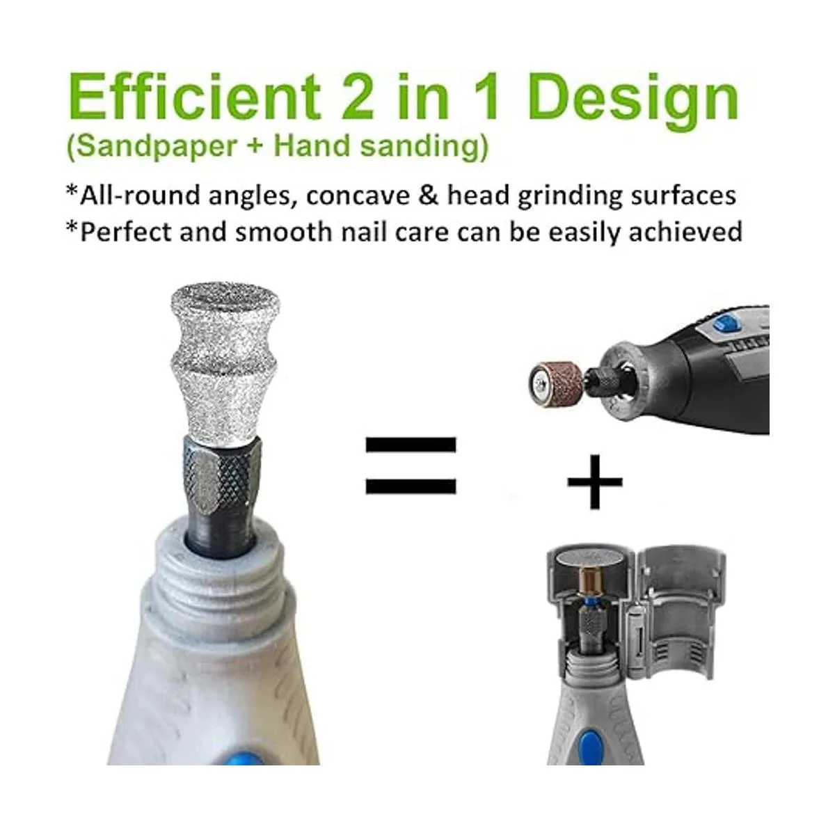 PLATGO Diamond Dremel Molinillo de uñas para perro broca_2