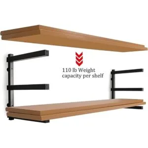 CLEAR STYLE Estante de almacenamiento de madera y_3