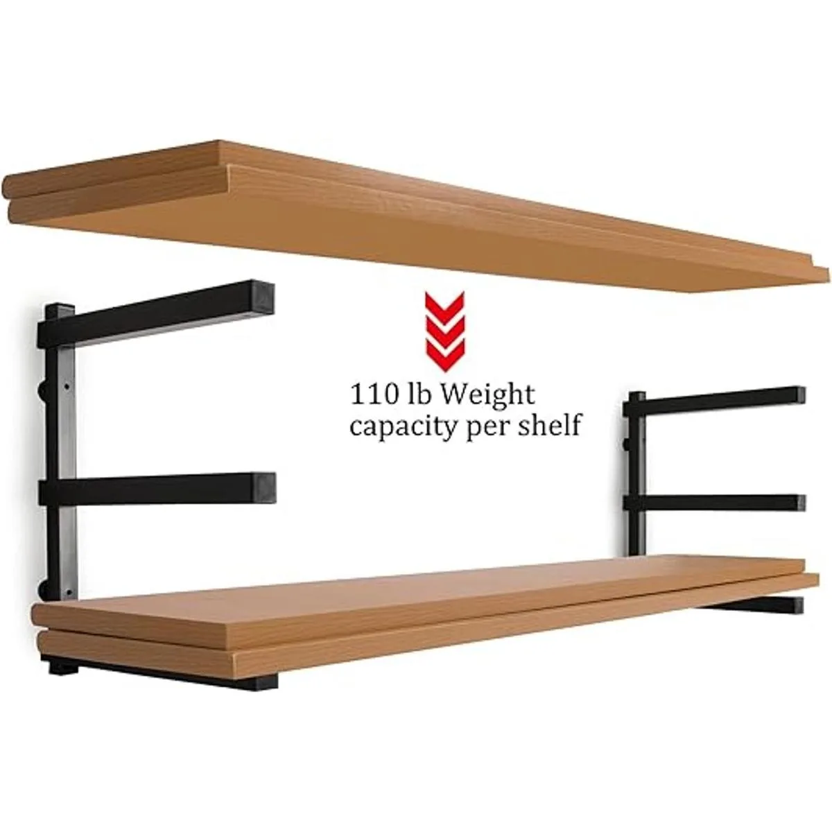 CLEAR STYLE Estante de almacenamiento de madera y_3