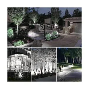 CREPOW Luces solares para exteriores focos solares de_7