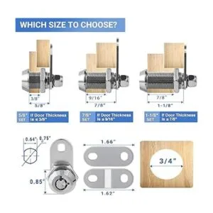 Cerraduras de almacenamiento para caravanas con llave_2