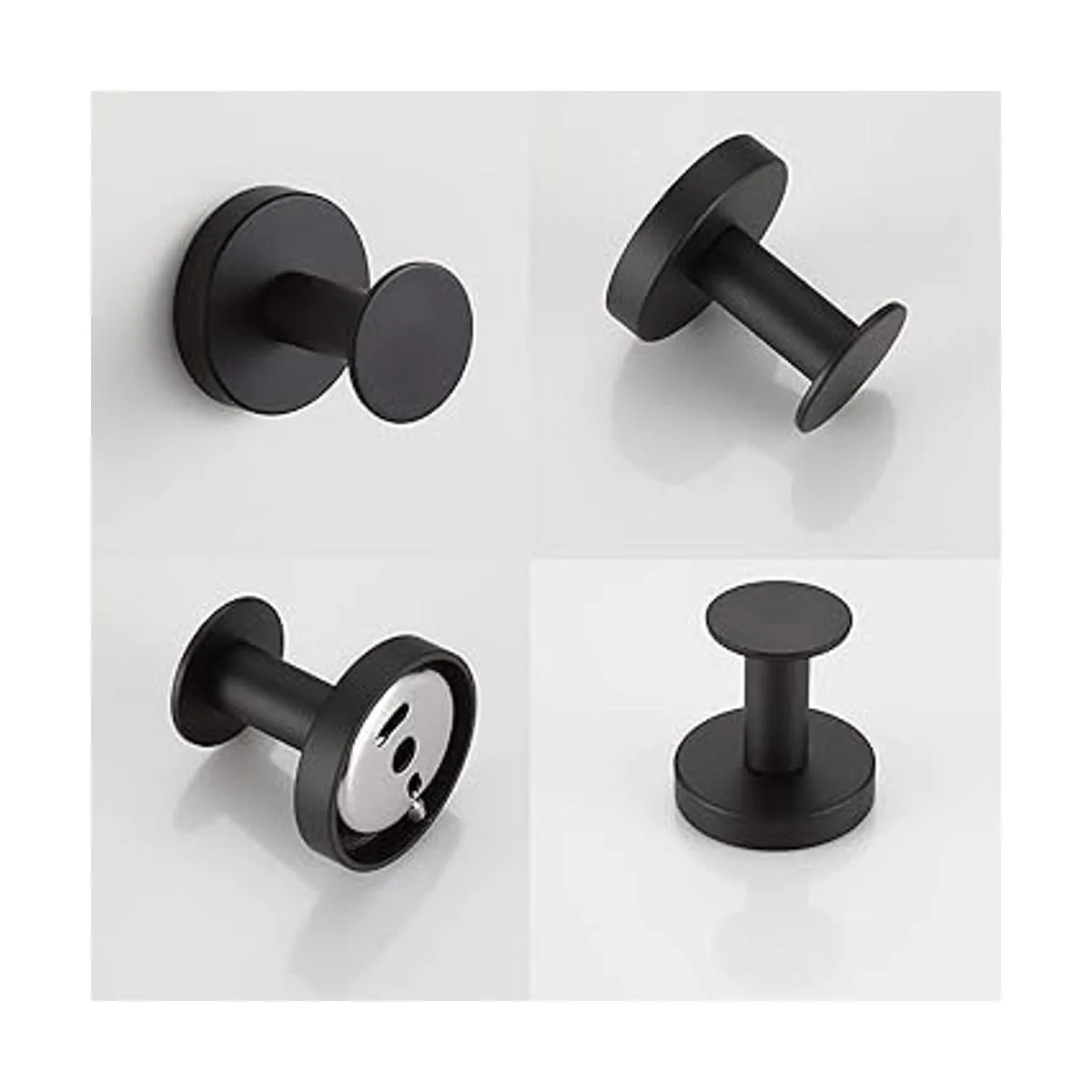 Orlif Ganchos para toallas de baño paquete de 4 ganchos_4