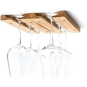 Fox Run Soporte para copas de vino. Vajilla Marrón_1