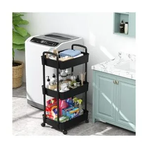 Sywhitta Carrito utilitario con ruedas de 3 niveles con_5