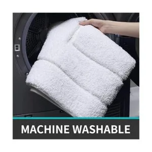 DEXI Alfombra de baño extra suave absorbente alfombra_5