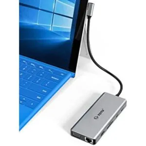 Estación de acoplamiento concentrador USB C TOTU 12 en 1_1
