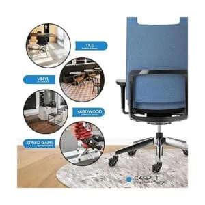 ATOMDOC Ruedas giratorias para silla de oficina ruedas_2