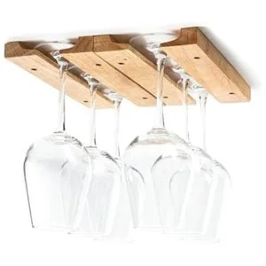 Fox Run Soporte para copas de vino. Vajilla Marrón_2