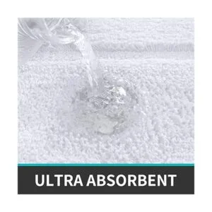 DEXI Alfombra de baño extra suave absorbente alfombra_3