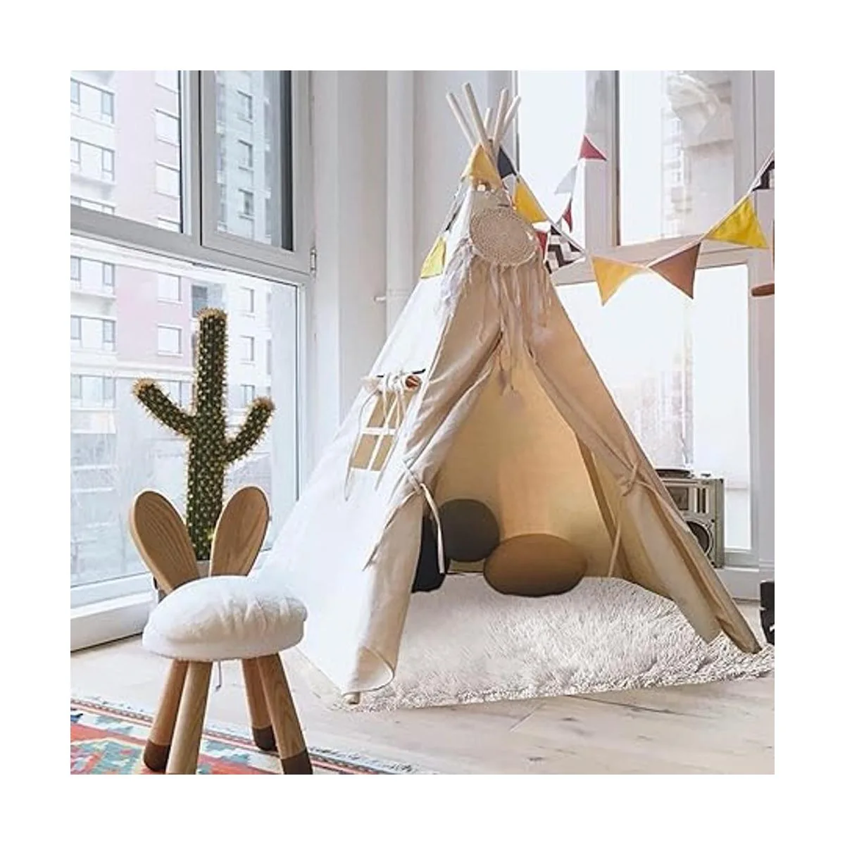 Alfombra rectangular alfombra de área para niños tienda_2