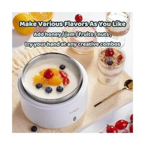JoyMech Máquina compacta de yogur griego con control de_6