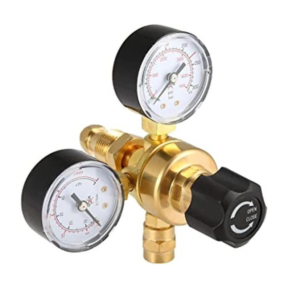 X AUTOHAUX Reguladores de CO2 de argón de doble calibre_1