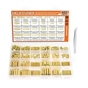 HELIFOUNER Kit surtido de 422 piezas M2.5 M3 M4 macho_1