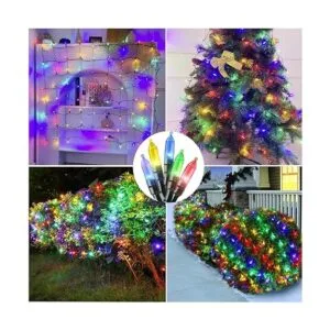 Luces LED de red de Navidad para arbustos al aire libre_2