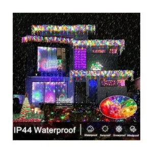 Einiiya Luces de Navidad para exteriores 400 LED 33_2