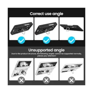 VEGO Funda para Galaxy Z Fold 3 con cubierta de cámara_4