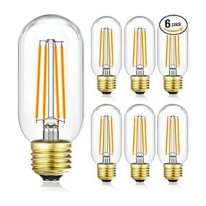 LEOOLS Bombilla Edison regulable E26 de 8 W igual a 100 W_1