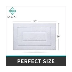 DEXI Alfombra de baño extra suave absorbente alfombra_6