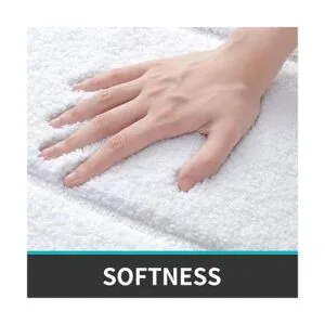 DEXI Alfombra de baño extra suave absorbente alfombra_2