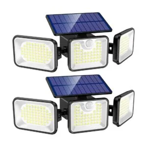 Luces solares para exteriores 2 paquetes de baterías de_1