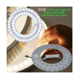 Kit de luz LED de 36 W de 3 colores de temperatura LED de_2